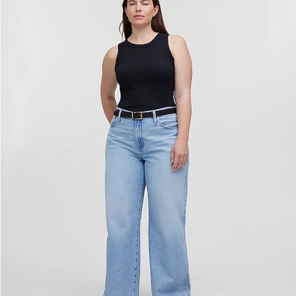 Madewell new Supima Rib Cutaway Tank